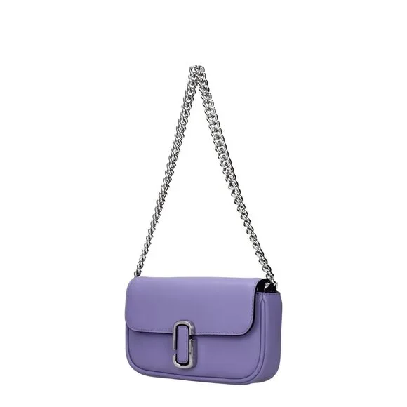 Marc Jacobs Purple Leather Crossbody Bags - Picture 2 of 4